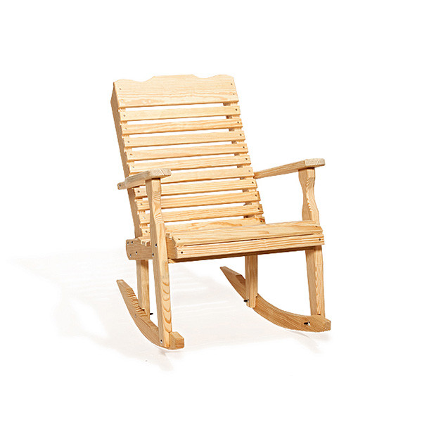 Curve Back Wood Rocker
