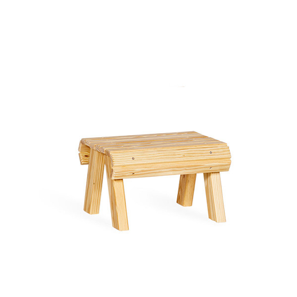 Adirondack Wood Footstool