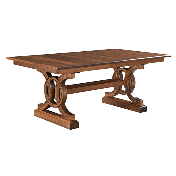 Delta Double Pedestal Table