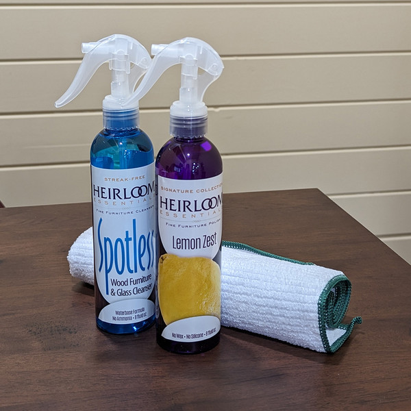 Wood Furniture Care Kit - Lemon Zest