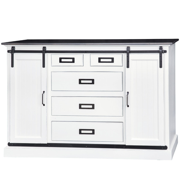 Poplar Barn Door Dresser/Server
