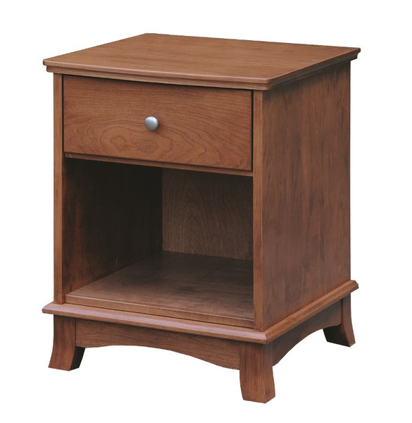 CWF725 Crescent 1-Drawer Nightstand