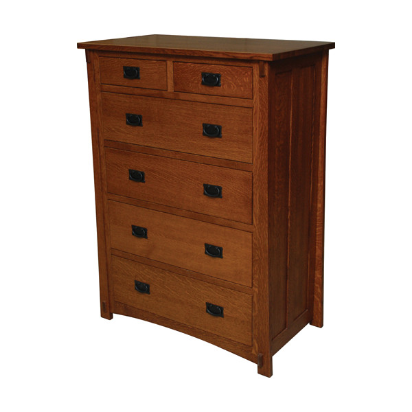 JL 511 Dutch County Mission Chest of Drawers