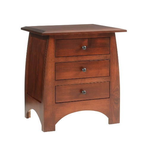 Bordeaux 26" Nightstand 3-Drawer