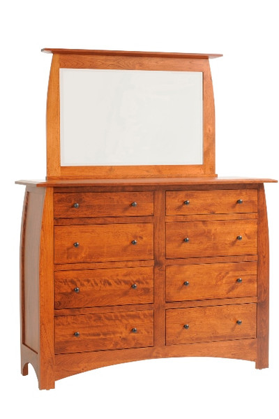 Bordeaux 62" High Dresser with High Dresser Mirror