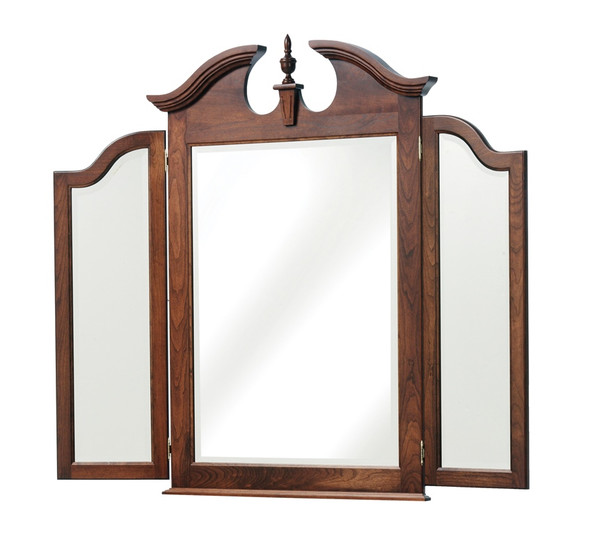 Elegant River Bend Dresser Tri Mirror