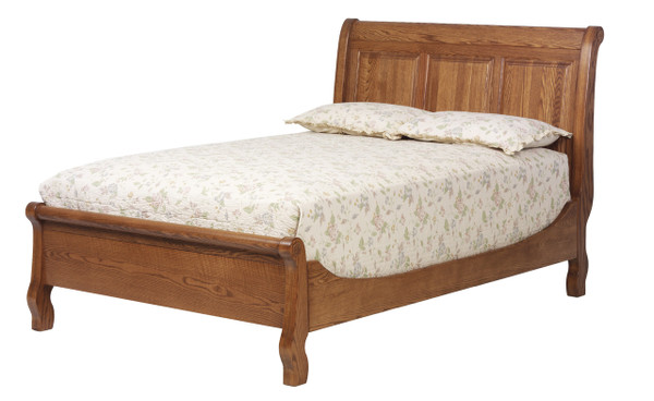 Journeys End Sleigh Queen Size Bed