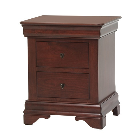Louis Phillipe 24" Nightstand 2-Drawer