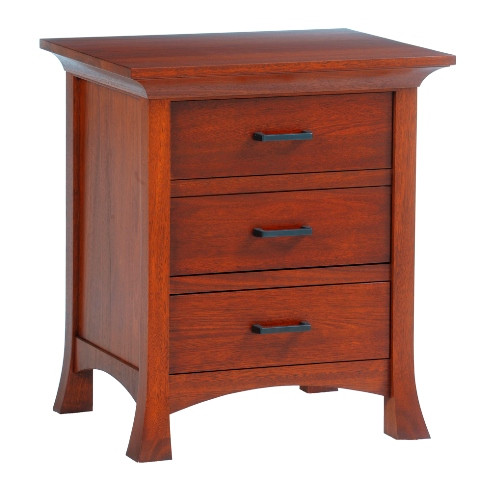 Oasis 26" Nightstand, 3-Drawer