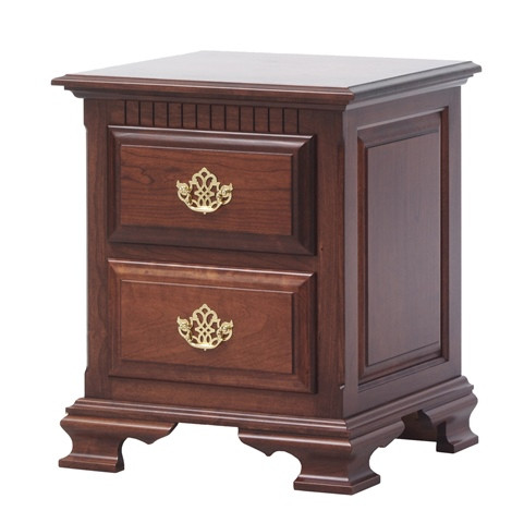 Victoria's Tradition Nightstand, 2-Drawer