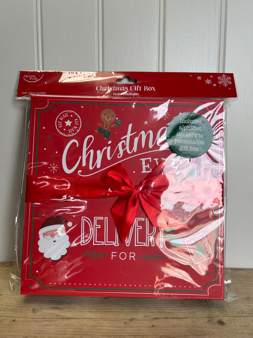 Christmas  Eve Delivery  Gift Box - Sold in 6's - £1.00 each