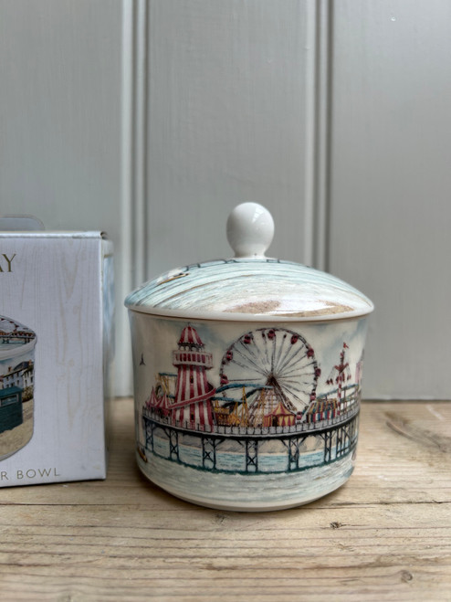 Seaside Sugar Pot - Sold in 4's - £1.50 each