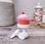 (x36)(£1.75ea) Ceramic Rabbit Candle Holder / Cupcake Holder - White