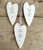 (x72)(£1.50ea)3asst Ceramic Heart Plaques - Autumn 11.5cm