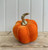 (x48)(£2.15ea) Small Velvet Pumpkin - Orange 13cm