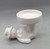 (x36)(£1.75ea) Ceramic Santa Candle Holder / Cupcake Holder - White