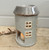 (x24)(£3.75ea) Pottery House Wax Burner 13cm - Grey