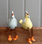 (x32)(£1.62ea) 2asst Porcelain Chickens with Dangley Legs 17cm