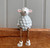 (x32)(£1.62ea) Porcelain Sheep with Dangley Legs 17cm