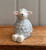 (x32)(£1.3ea) Porcelain Sitting Sheep Ornament 8.5cm