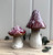 (x24)(£2.40ea) DUE JULY - Red & White Variable Glaze Ceramic Mushroom / Toadstool - Large