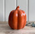 (x18)(£3.95ea) DUE JULY - Pumpkin with Lid Wax Melter / Oil Burner 12cm - Orange