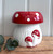 (x24)(£3.25ea) DUE AUGUST - Mushroom/Toadstool Ceramic Wax Burner 10.5cm