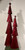 (x16)(£3.95ea) DUE AUGUST - Medium Metal Tree Ornament 48cm - Festive Red