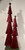 (x16)(£5.95ea) DUE AUGUST - Large Metal Tree Ornament 68cm - Festive Red