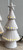 (x48)(£2.45ea) DUE AUGUST - Porcelain LED Christmas Tree Ornament - Small 17cm