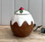 (x16)(£3.95ea) DUE AUGUST - Large Christmas Pudding Ceramic Wax Burner with Lid