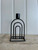 Contemporary Design Metal Candle Holder - Sold in12's - 50p each