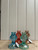 Glass Fish Design Single Candle Holder - Sold in 24's - £1.00 each