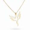 Minimalist Stainless Steel Necklace for Men & Women – Gold & Silver Unisex Pendant Chain Jewelry