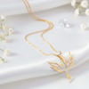 Minimalist Stainless Steel Necklace for Men & Women – Gold & Silver Unisex Pendant Chain Jewelry