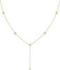 Gold Necklace for Women, Dainty Gold Long Necklaces 14k Gold Plated Prom Lariat Necklace Cute Choker Necklaces for Women Trendy Stuff Fashion Costume Gold Accessories Christmas Jewelry Gifts