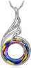 Rise From the Ashes Phoenix Necklace Made with Crystals from Austria, 18"+2" Necklace, Packaged with Jewelry Box, Birthday Gift for Women, Symbol of Luck and Renewal