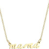 Mama Necklace for Women, 14K Gold Plated Dainty Mom Necklace Non Tarnish Jewelry for Mama, Mother Gifts for New Mom, First Time Mommy Gifts