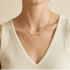 Mama Necklace for Women, 14K Gold Plated Dainty Mom Necklace Non Tarnish Jewelry for Mama, Mother Gifts for New Mom, First Time Mommy Gifts