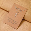 Faith Cross Pendant Necklace for Women Religious Christian Jewelry Mother's Day Gifts for Women