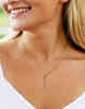 Faith Cross Pendant Necklace for Women Religious Christian Jewelry Mother's Day Gifts for Women