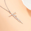Faith Cross Pendant Necklace for Women Religious Christian Jewelry Mother's Day Gifts for Women