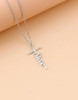 Faith Cross Pendant Necklace for Women Religious Christian Jewelry Mother's Day Gifts for Women