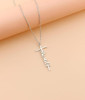 Faith Cross Pendant Necklace for Women Religious Christian Jewelry Mother's Day Gifts for Women