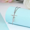 Faith Cross Pendant Necklace for Women Religious Christian Jewelry Mother's Day Gifts for Women
