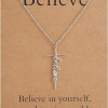 Faith Cross Pendant Necklace for Women Religious Christian Jewelry Mother's Day Gifts for Women