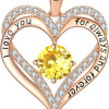 18K Rose Gold Necklaces for Women Birthday Gifts for Women Jewelry for Women Birthday Gifts for Wife Girlfriend Daughter Wife Birthday Gifts for Anniversary Mothers Day Christmas Valentines Gifts