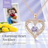 18K Rose Gold Necklaces for Women Birthday Gifts for Women Jewelry for Women Birthday Gifts for Wife Girlfriend Daughter Wife Birthday Gifts for Anniversary Mothers Day Christmas Valentines Gifts