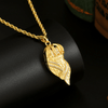 18K Gold Plated Allah Pendant Necklace, Arabic Calligraphy Round Coin Necklace, Islamic Muslim Jewelry, Twisted Rope Chain Necklace for Men Women, Religious Faith Gift