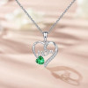 Female Love Pendant Necklace, Mother's Day Gift for Mom, I Love Mom (Comes with Gift Box)